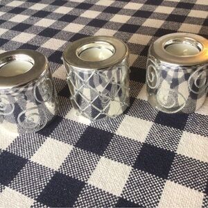 Christmas Candle Holders